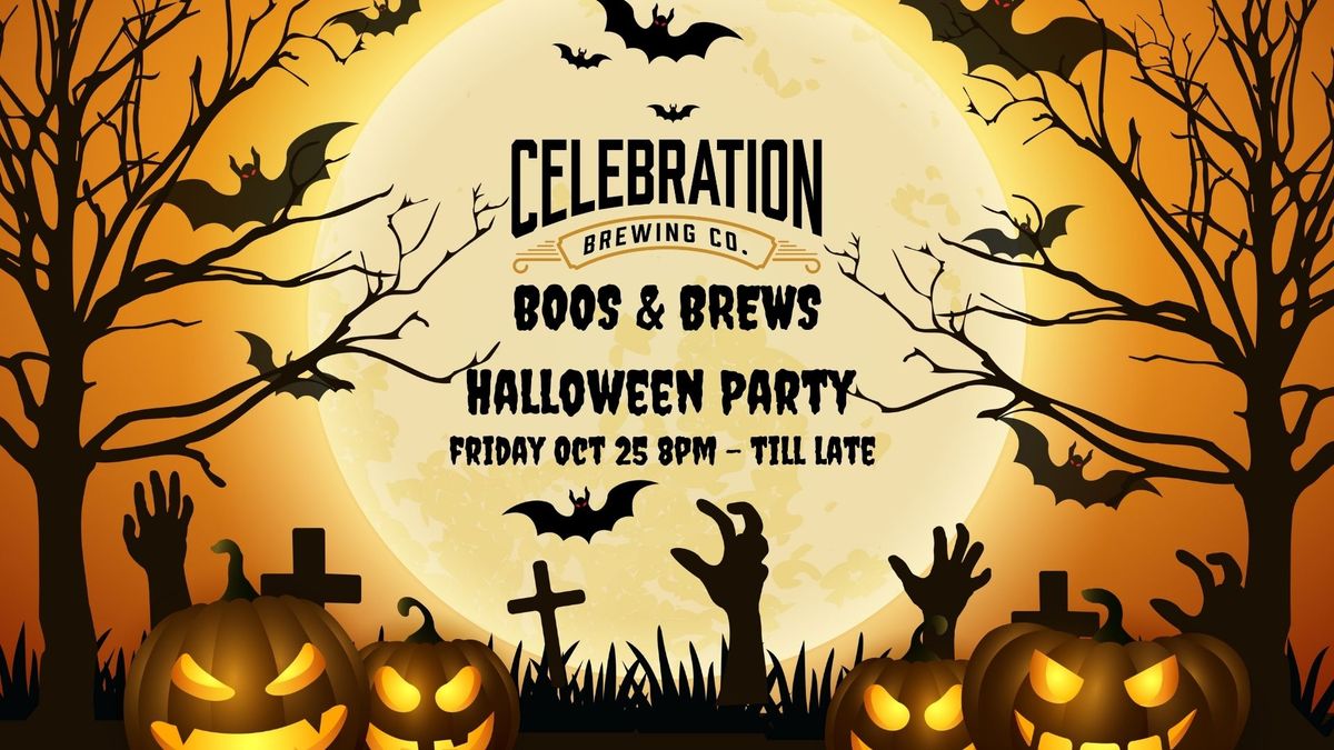 Boos and Brews Halloween Party