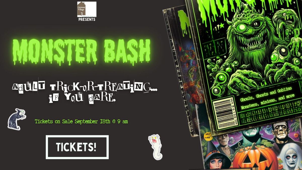 Monster Bash -SOLD OUT! 