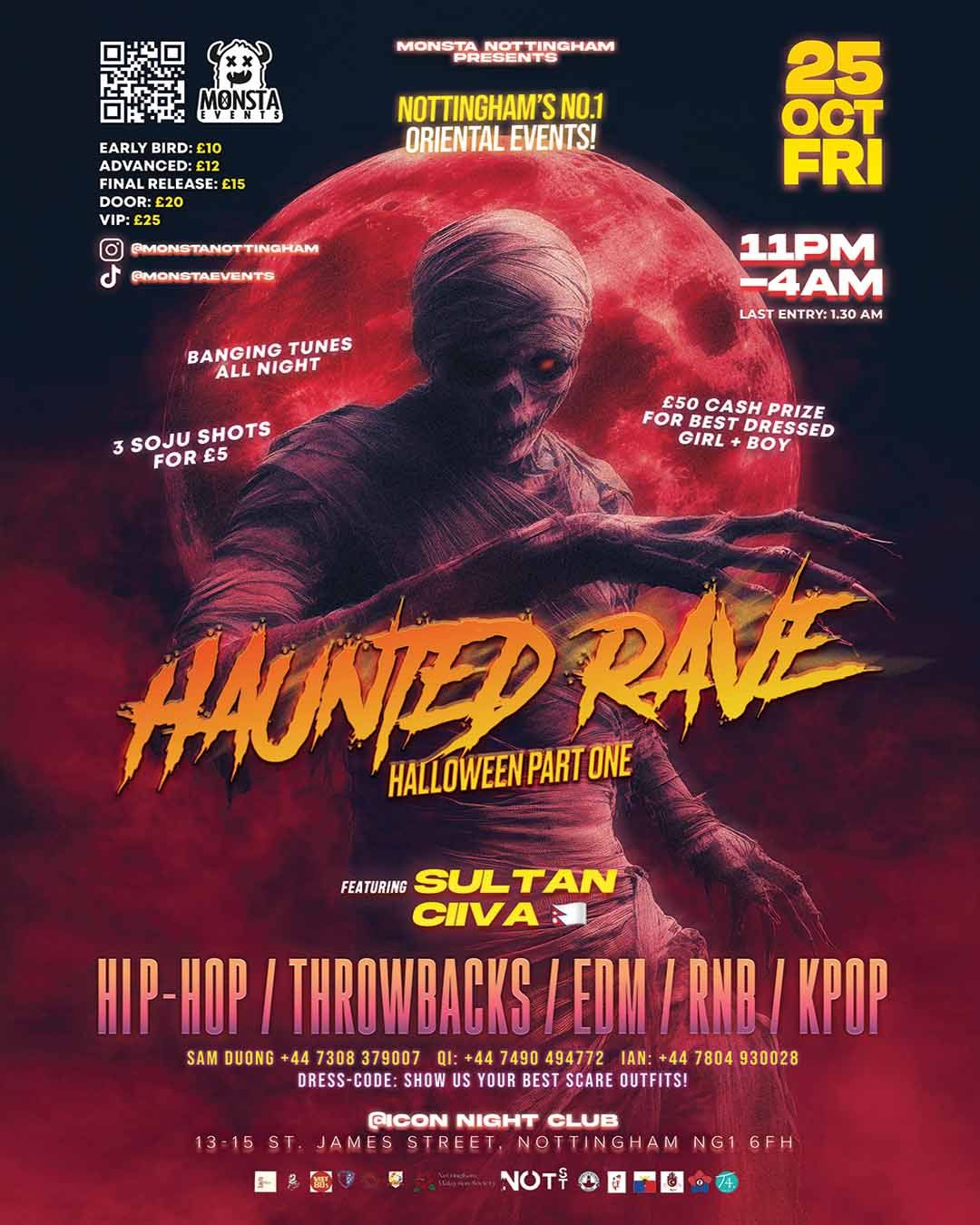 Monsta Nottingham Presents Haunted Rave