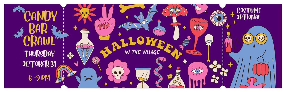 Village Halloween Candy Bar Crawl