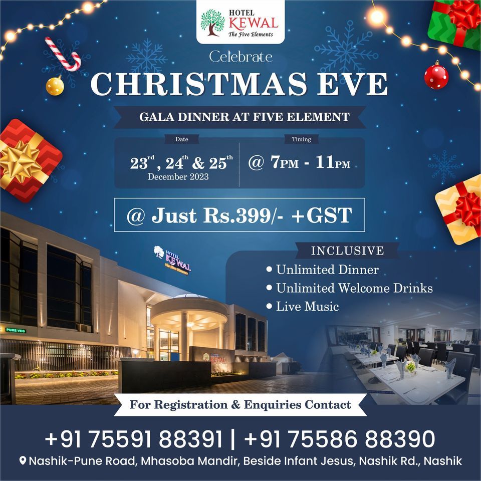 Christmas Eve Nashik December 20 to December 25