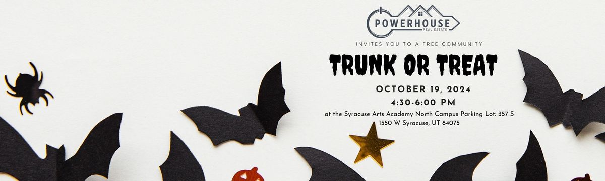 Free, Community Trunk or Treat