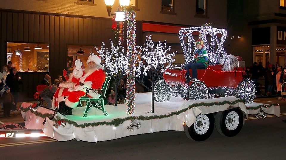 76th Annual Burlington Christmas Parade Historic Depot & Amphitheater