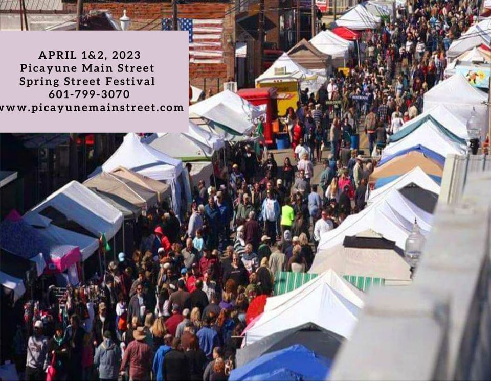 57th SemiAnnual Picayune Spring Street Festival Downtown Picayune