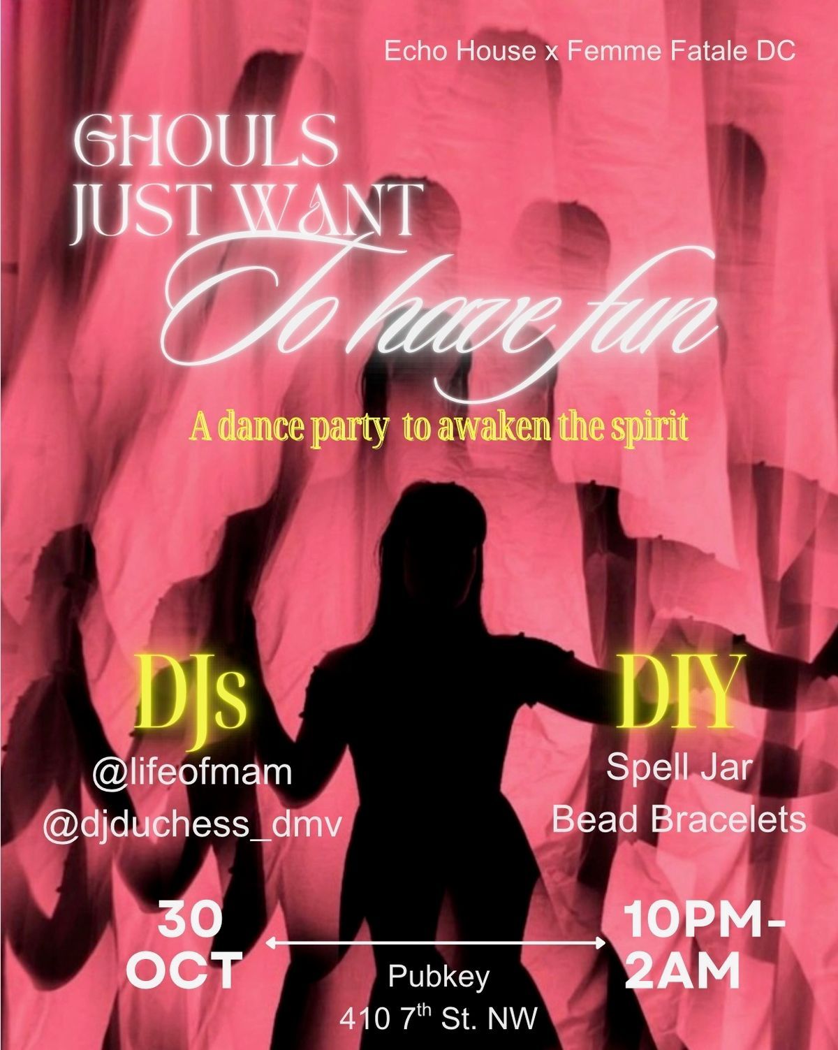 Ghouls Just Want to Have Fun: Halloween Party in Washington, Fri Oct 30 ...