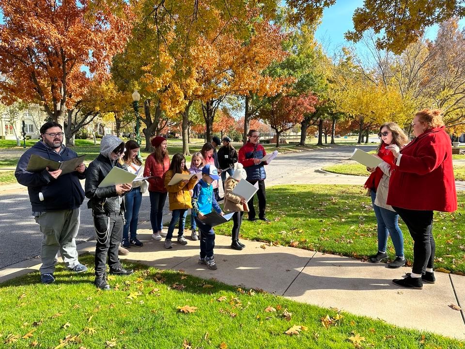 Christmas Caroling Mesta Park, Oklahoma City, OK December 3, 2023