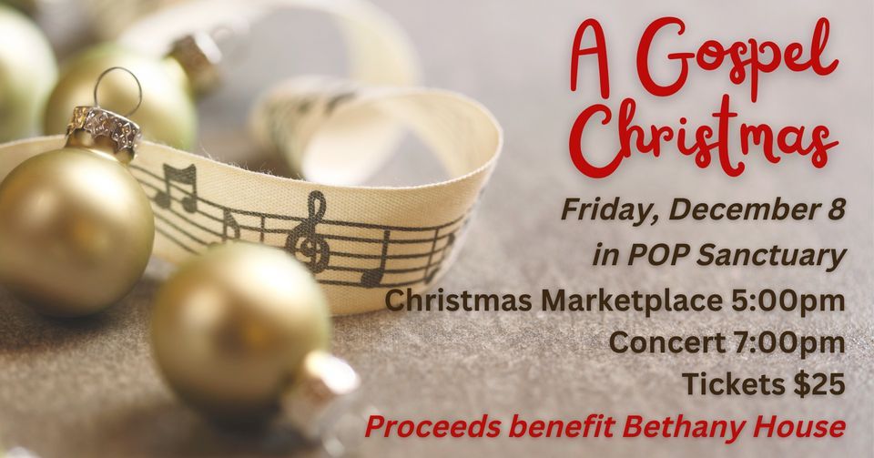 Bethany House Christmas Marketplace and Concert 8304 Old Keene Mill