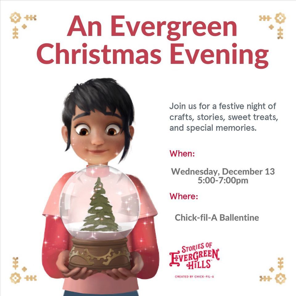 An Evergreen Christmas Evening