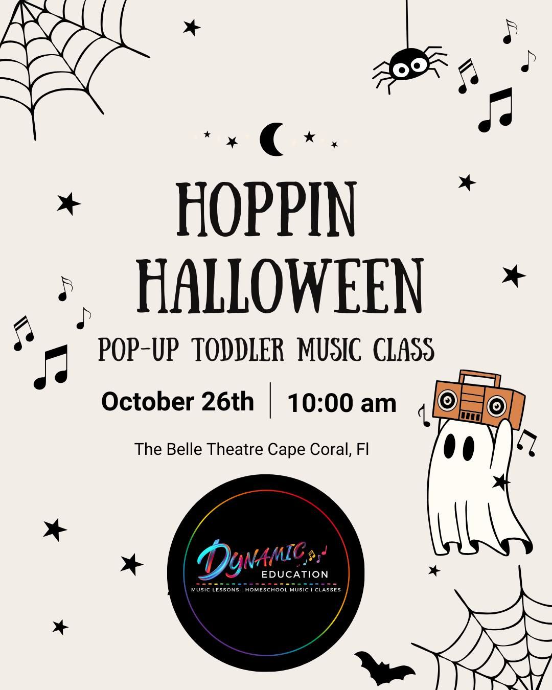 Hoppin Halloween: Pop-Up Infant\/Toddler Music Class