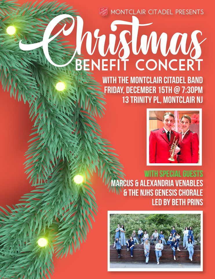 Christmas Benefit Concert 13 Trinity Place, Montclair, NJ 07042