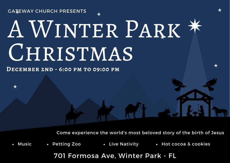 A Winter Park Christmas Gateway Church, Orlando, FL December 2, 2023