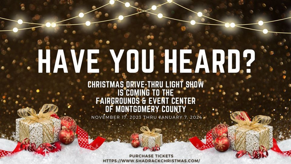 Christmas Drivethru Light Show Fairgrounds & Event Center of