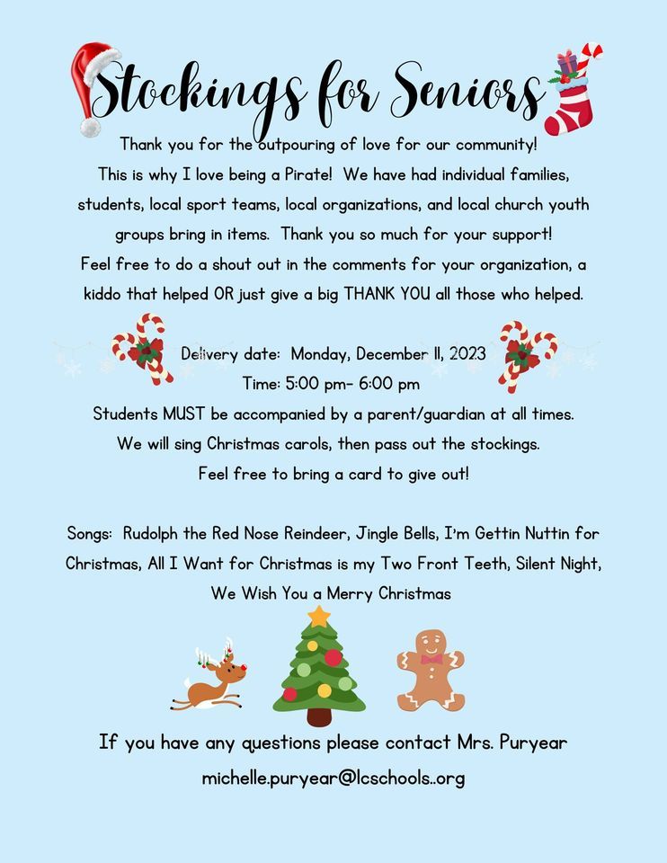 Stockings for Seniors Delivery Lauderdale Christian Nursing Home