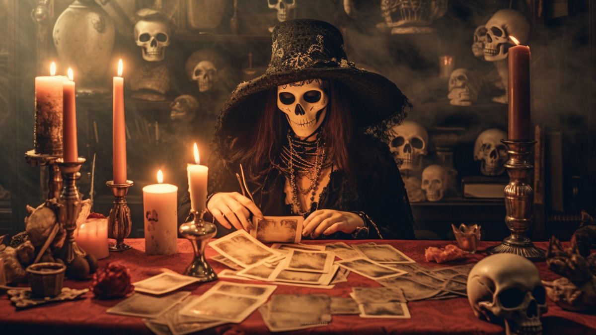 Halloween Tea & Tarot at Hearthside