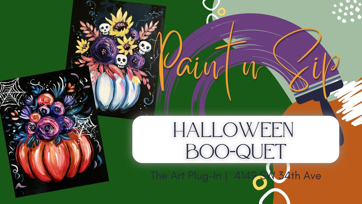 Paint n Sip - Halloween Boo-quet