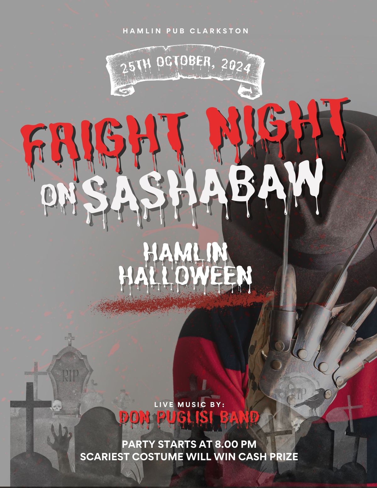 Fright Night on Sashabaw: Hamlin Halloween Party