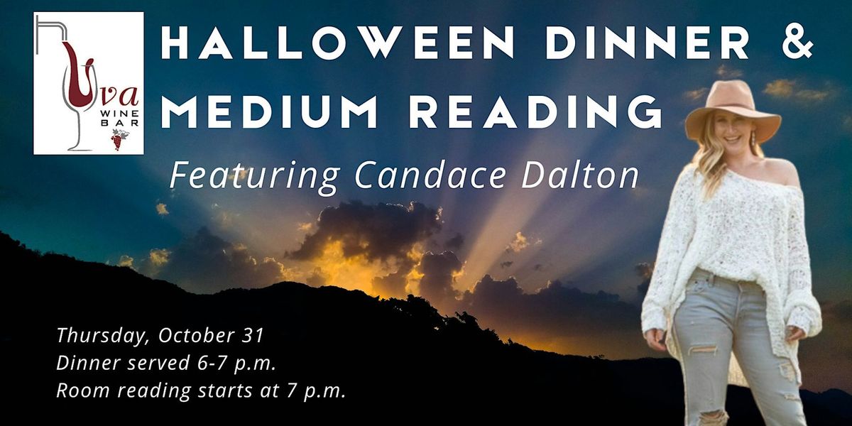 Uva\u2019s Annual Halloween Spirit Medium Dinner, with Candace Dalton