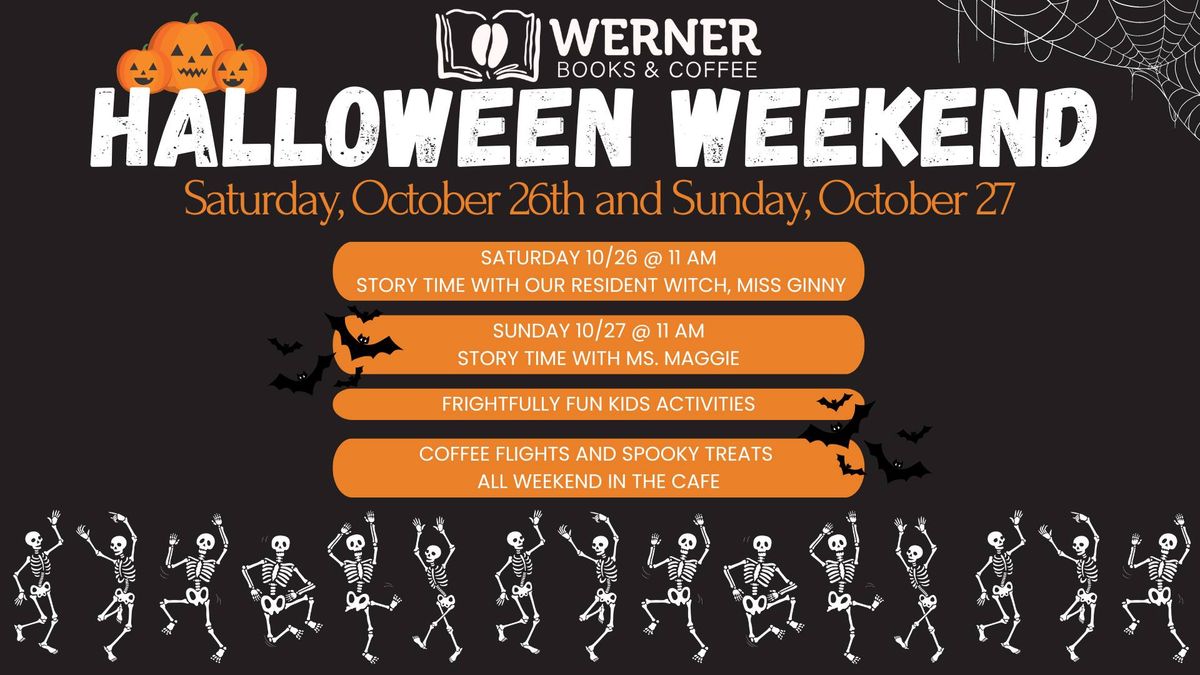 Werner Books Halloween Weekend Events