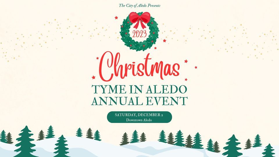 2023 Christmas Tyme in Aledo Festival & Craft Fair City Of Aledo