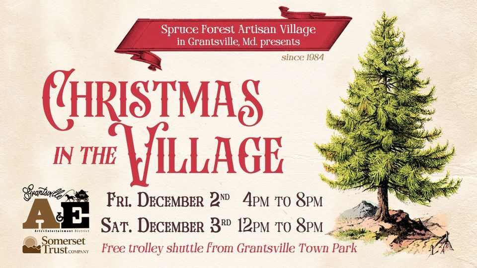 Christmas in the Village 2022 Spruce Forest Artisan Village, Boynton