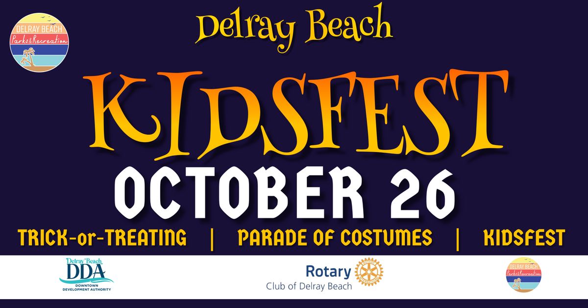 Kidsfest of Delray and Halloween Activities