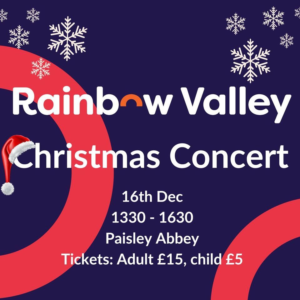 Rainbow Valley Christmas Concert Paisley Abbey December 16, 2023