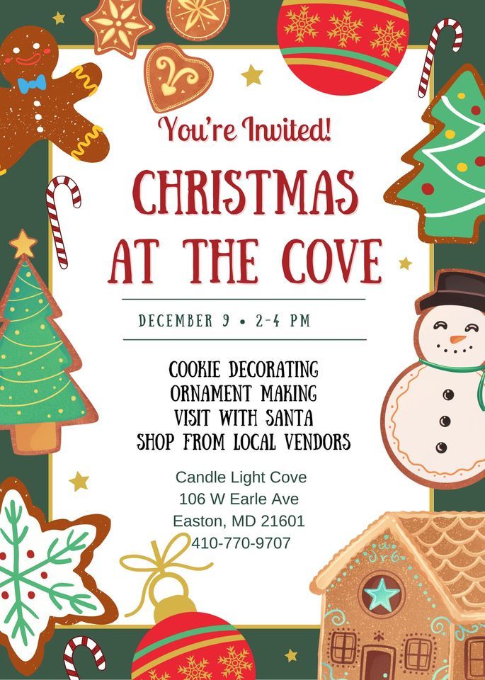 Christmas at the Cove 106 W Earle Ave, Easton, MD 216012515, United