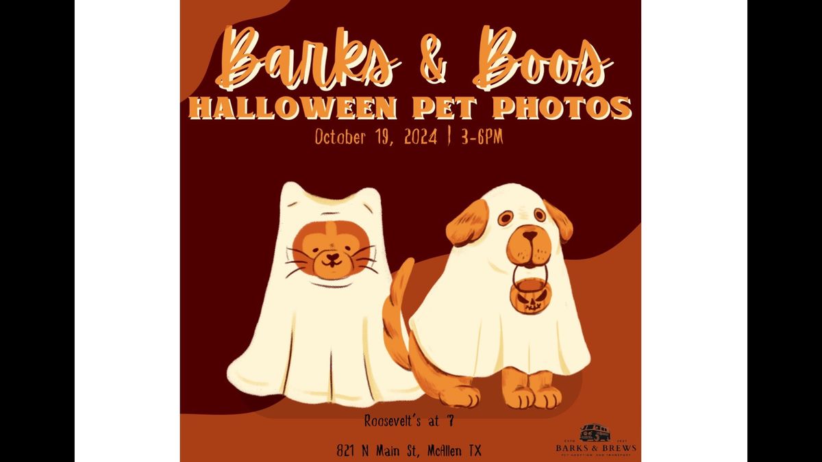 Barks & Boos Halloween Pet Photos