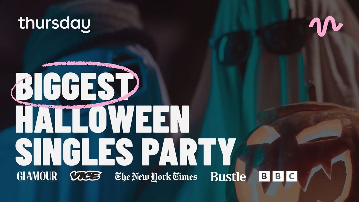 Thursday | Wicked Matches: BIGGEST Halloween Singles Party | Amsterdam