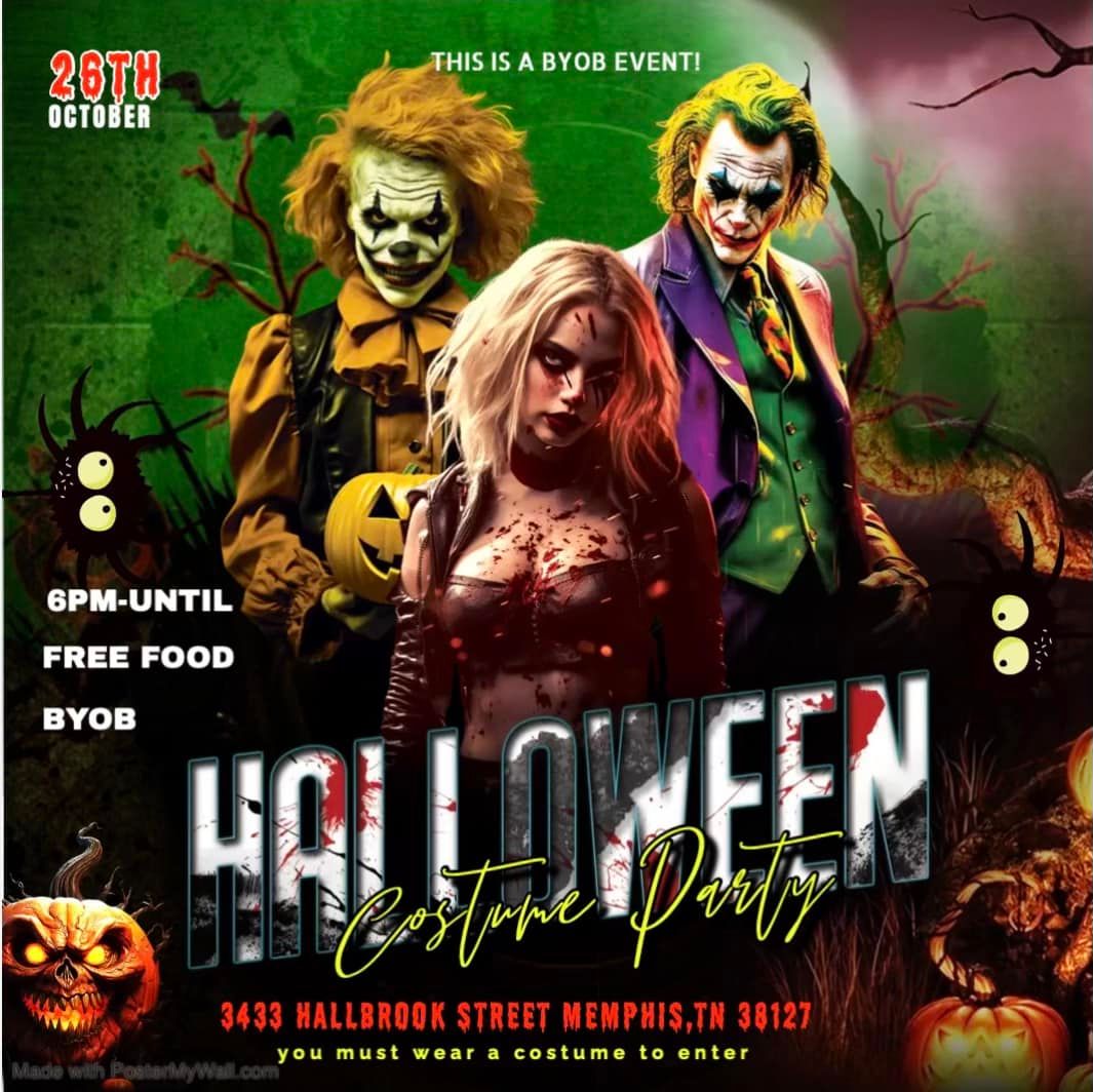 Halloween Costume Party Memphis, Tennessee, USA October 26, 2024