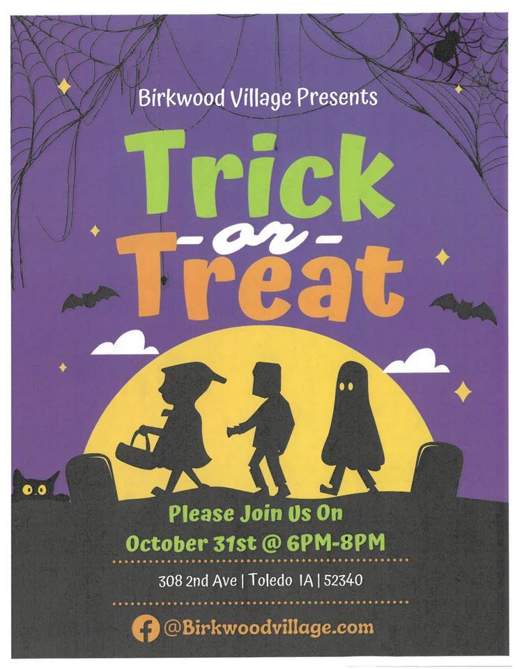 TrickorTreat Birkwood Village Tama/Toledo October 31, 2023
