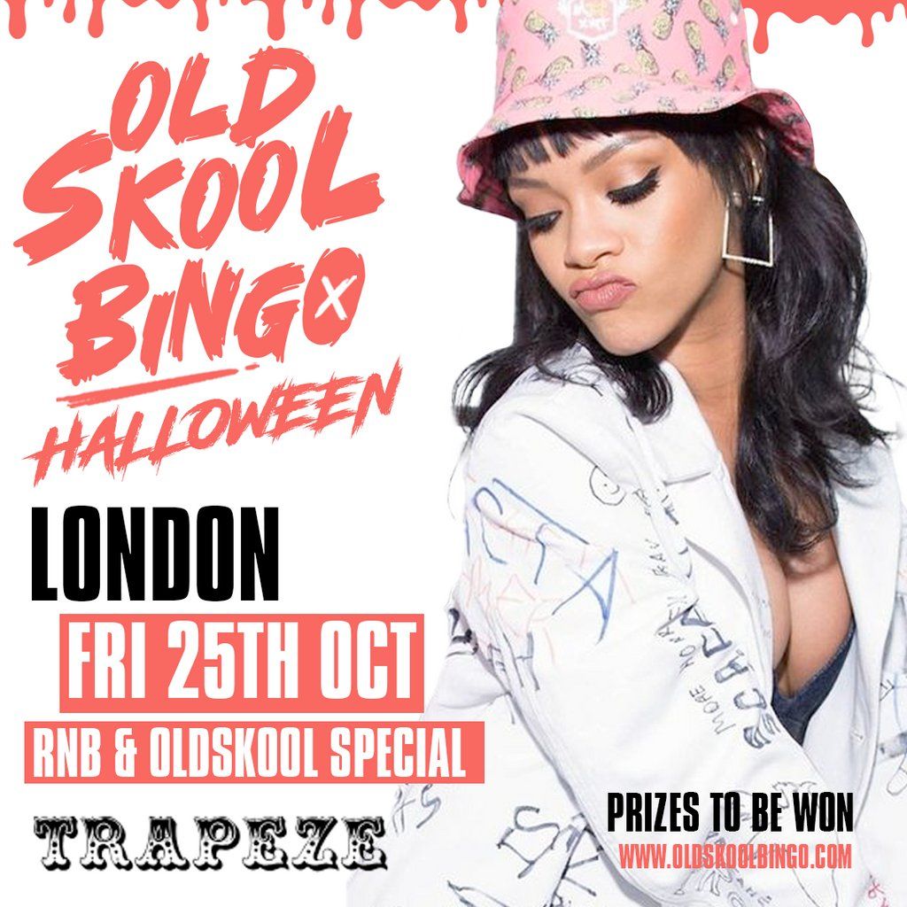 Old Skool Bingo Halloween