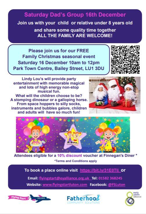 Saturday Dads Group FAMILY Christmas Seasonal Event Park Town