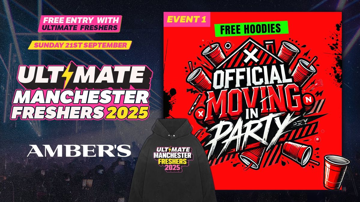  EVENT 1: AMBERS MOVING IN PARTY \ud83d\udfe0 ULTIMATE FRESHERS