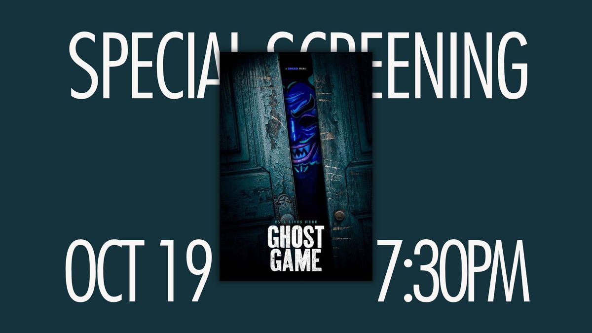 Ghost Game with Kia Dorsey