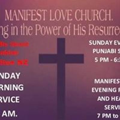 Manifest Love Ministries.