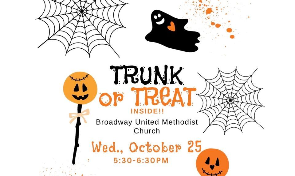 Indoor Trunk or Treat Broadway United Methodist Church Paducah, KY October 25, 2023