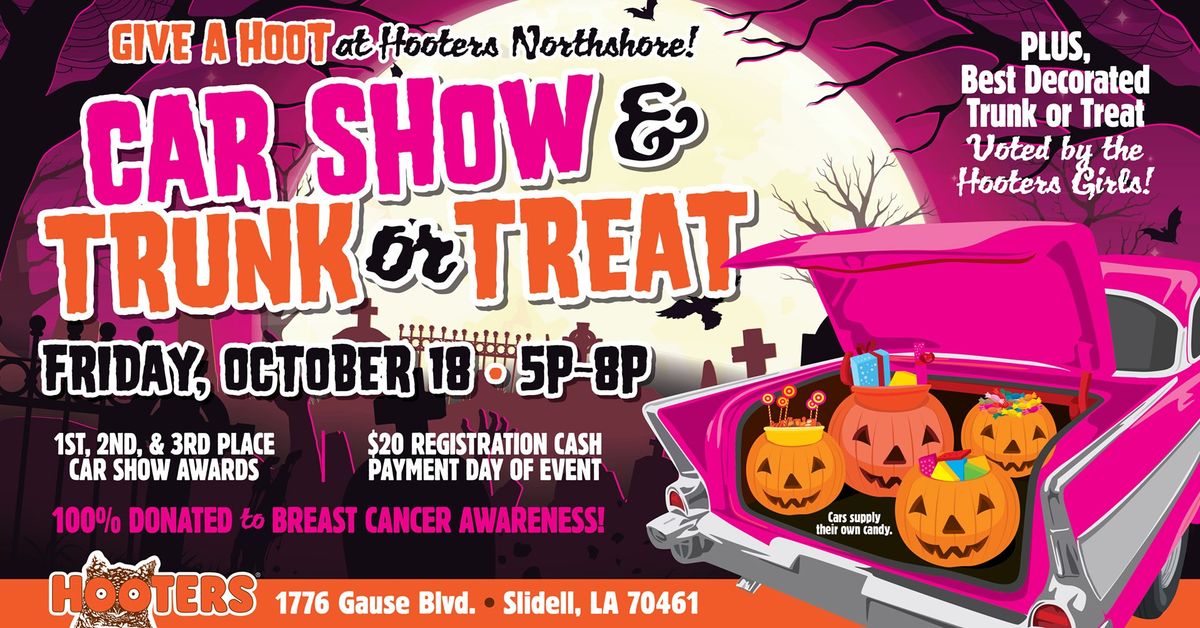 Give A Hoot Car Show & Trunk or Treat!