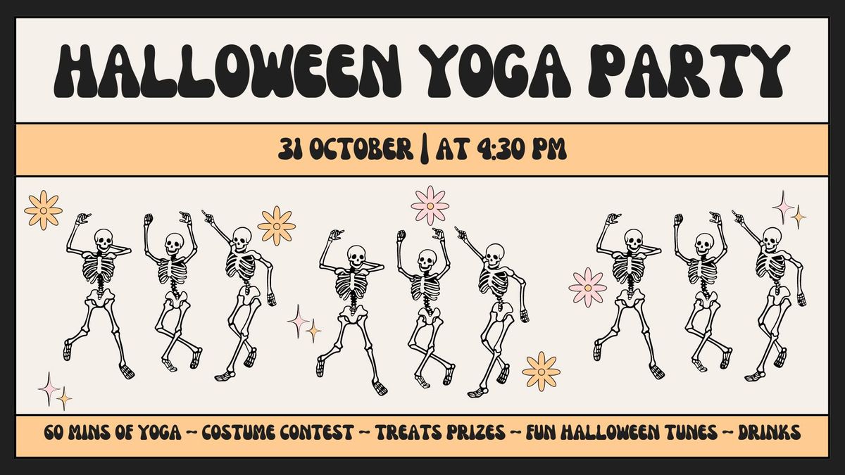 Halloween Yoga Party!