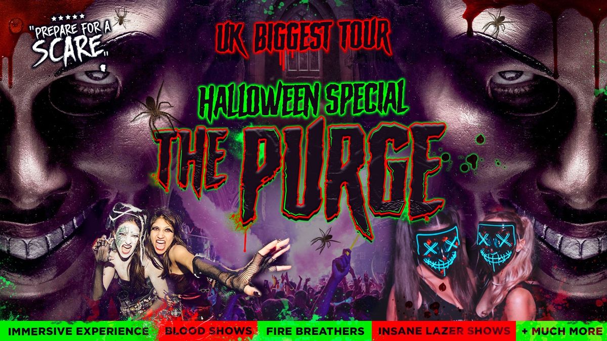 Leeds Halloween Purge 2024 - Part 1 @ MINT WAREHOUSE - \ud83d\ude08  LEEDS Biggest &amp; Immersive Halloween Experience