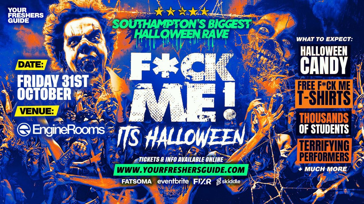 F*CK ME It's Halloween | Southampton Freshers 2025