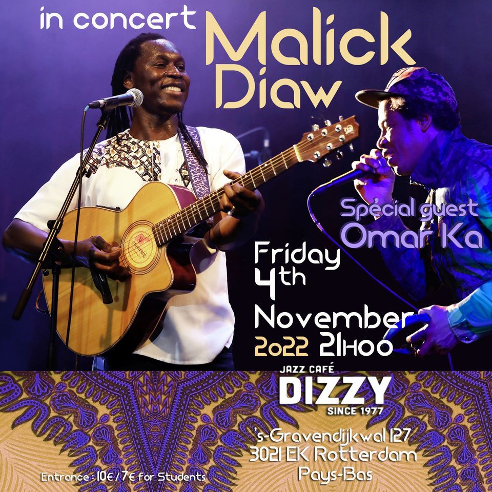 Malick Diaw in concert