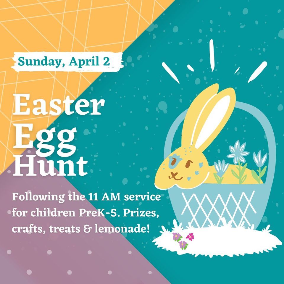 Easter Egg Hunt Mount Pleasant Presbyterian Church April 2, 2025