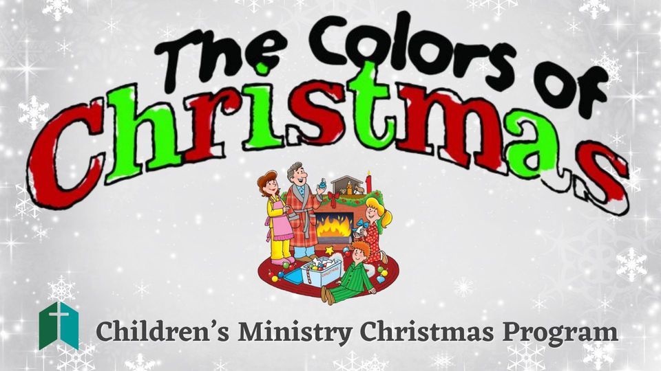 Childrens Ministry Christmas Program West Concord Baptist Church