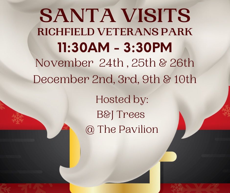 Christmas Trees & Santa Visit B&J Trees, Saint Louis Park, MN