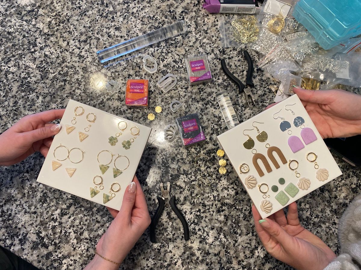 Polymer Clay Earring Class (Fall Edition)