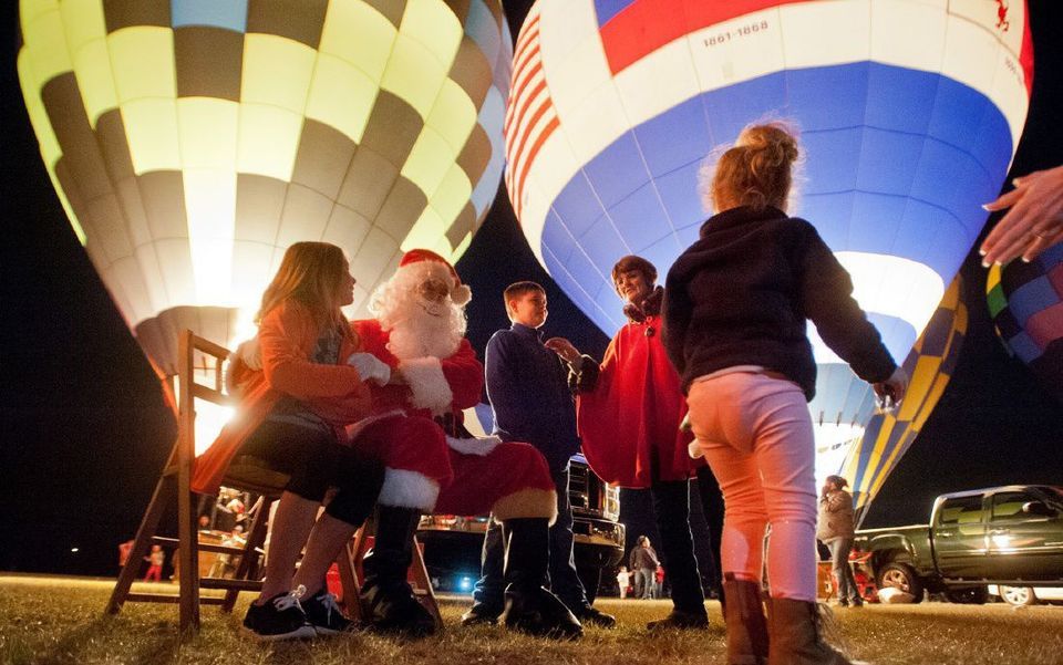 Christmas Balloon Glow Longview Fair Grounds December 14, 2023