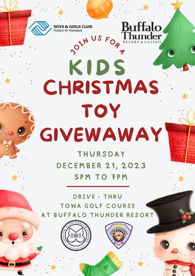 Kids Christmas Toy Giveaway (DriveThru) Towa Golf Club, White Rock