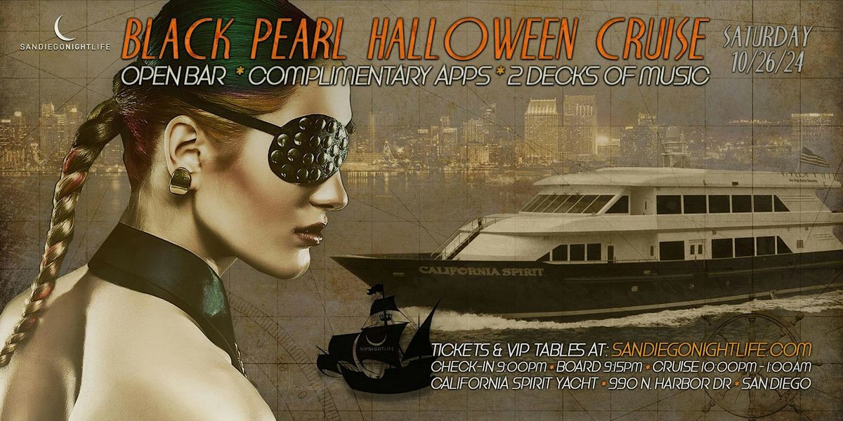 Black Pearl San Diego Halloween Yacht Party