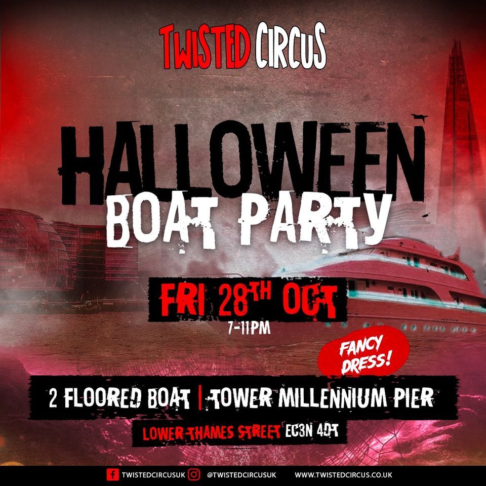 Twisted Circus Halloween Boat Party